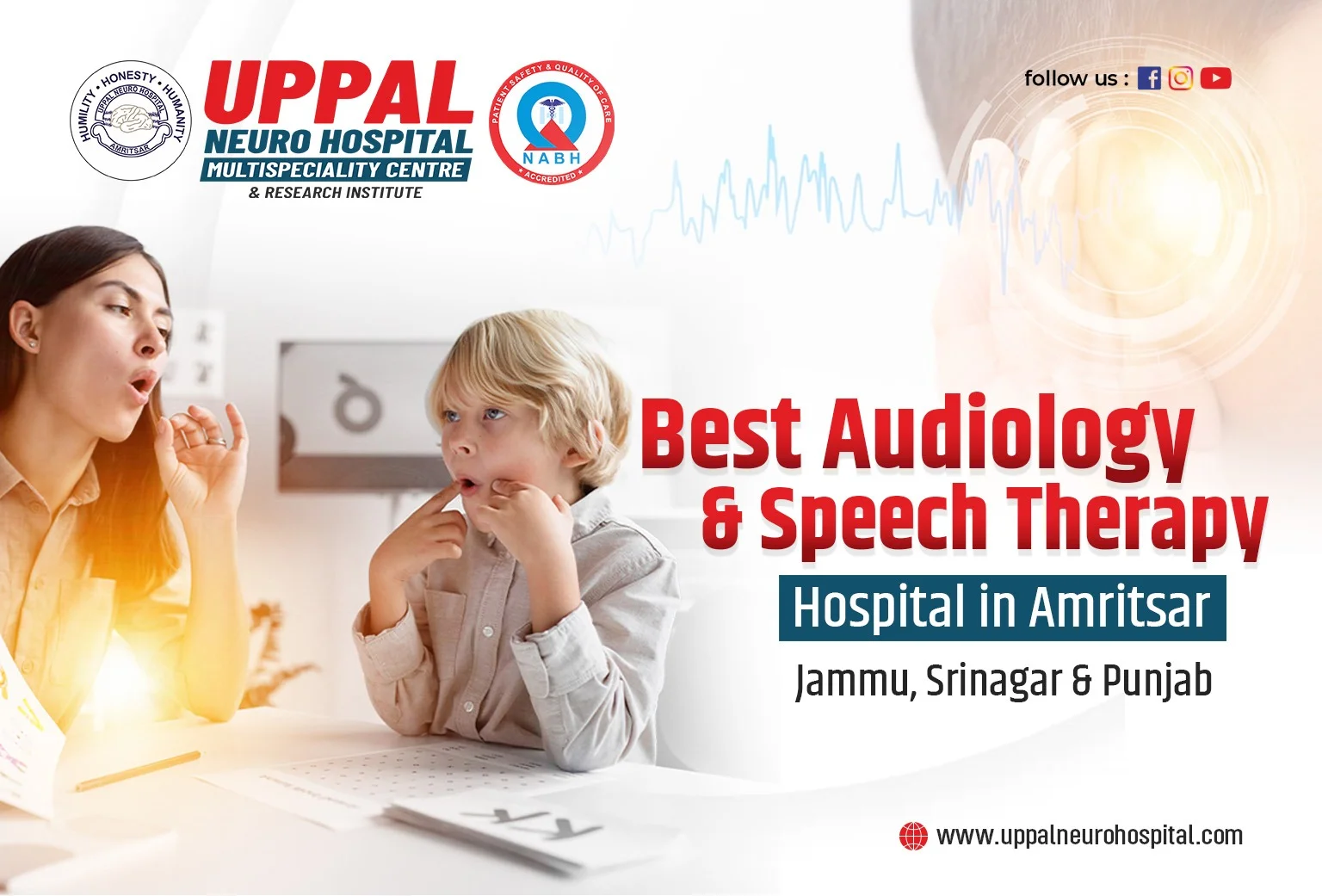 Best Audiology and Speech Therapy Hospital in Amritsar, Jammu, Punjab & Srinagar